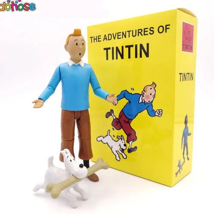 Gambar READY ACTION FIGURE THE ADVENTURE OF TINTIN #ORIGINAL dari Koleksi Zumba undefined Tokopedia