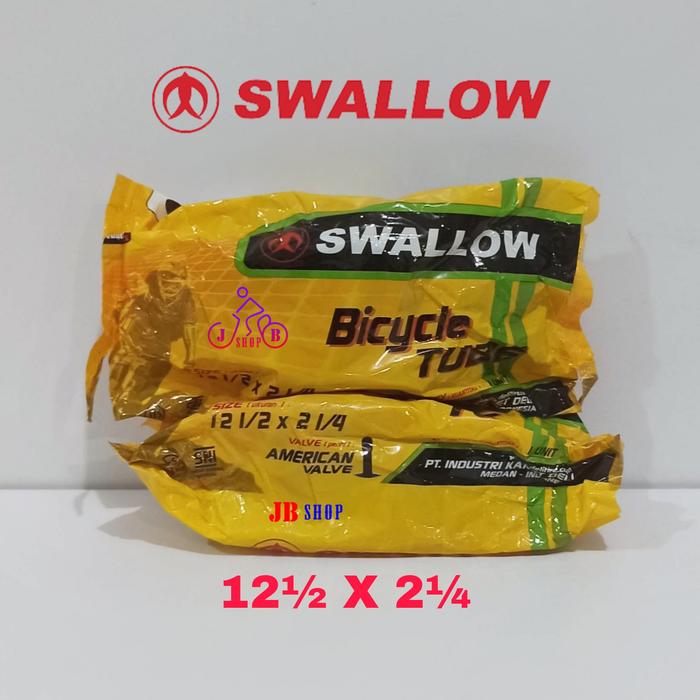 Gambar BAN DALAM SEPEDA 12 1/2 X 2 1/4 2125 SWALLOW 12 1/2X2 1/4 12X2125 dari TAN JBSHOP_NEW undefined Tokopedia