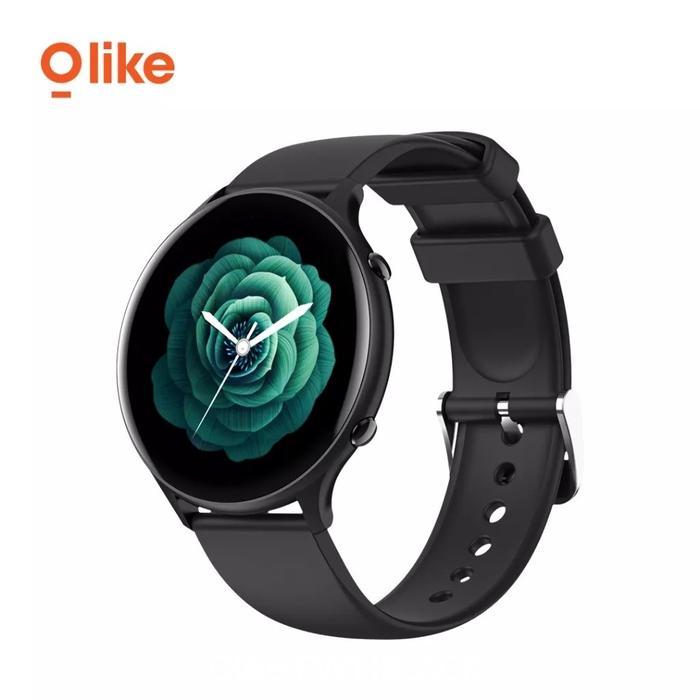 Gambar Olike Interstellar FW1 Smartwatch HD Display 1.28" Health Sport Watch - BLACK dari QUEEN id Official undefined Tokopedia