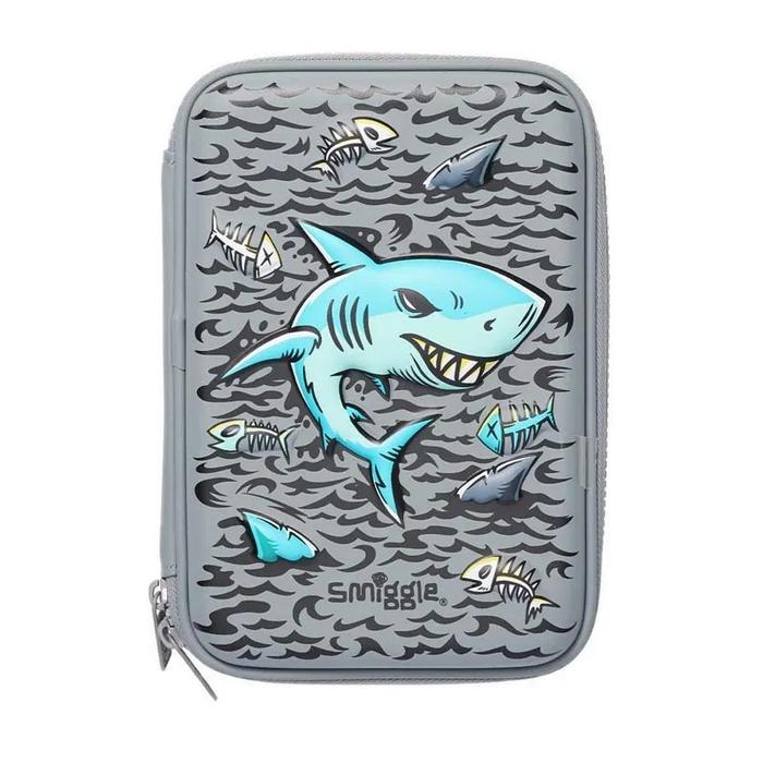 Gambar Smiggle Wild Side Shark Backpack Lunchbag Bottle Pencil Case - hardtop pc dari Little.einstein88 undefined Tokopedia