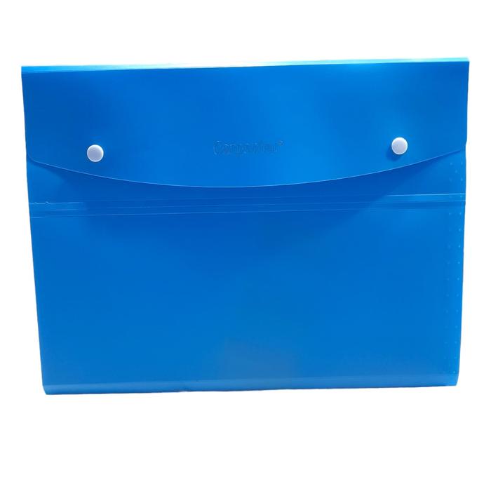 Gambar Expanding File A4 / Map Sekat / Map Kancing Expanding 9165 / Map File - Biru dari officeXpres undefined Tokopedia