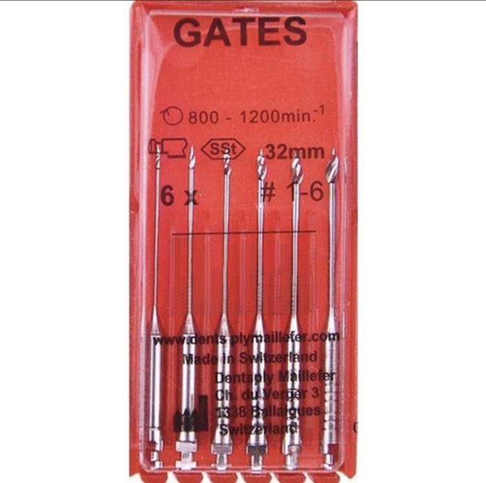 Gambar gates glidden drill assorted #1-#6 - 32mm dents* dari dwi.dental undefined Tokopedia