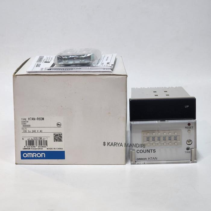 Jual OMRON COUNTER H7AN-R6DM 220V - Kota Administrasi