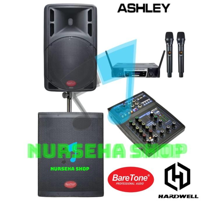 Jual Paket sound system baretone 15 inch 15RAE single plus sub 18