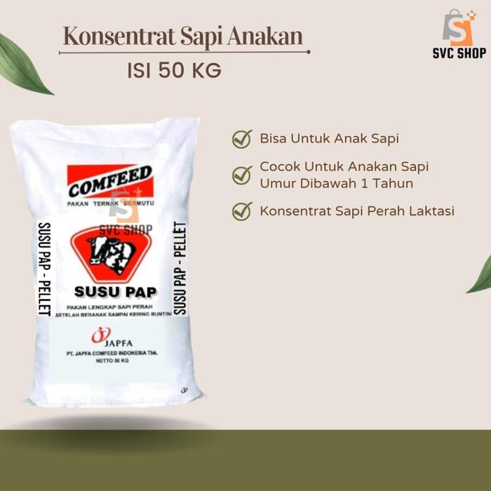Gambar Terlaris Susu Pap Isi 50kg Pakan Konsentrat Sapi Pedet Makanan - Susu Pap 50kg dari KEWAN OFFICIAL undefined Tokopedia
