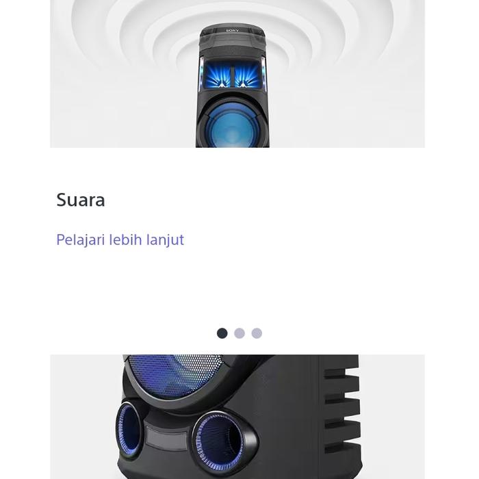 Promo SONY MHCV43D SPEAKER PARTY PORTABLE KARAOKE MINI HIFI MHC