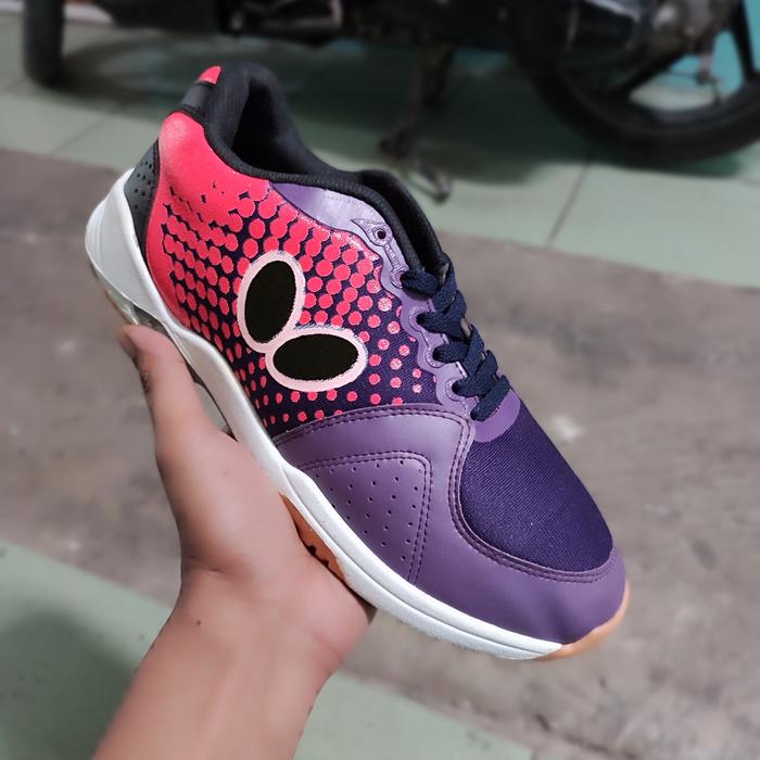 Gambar Sepatu Tenis Meja / Sepatu Pingpong / Sepatu Tennis / Sepatu Badminton - Ungu pink, 40 dari IRPET SPORT undefined Tokopedia