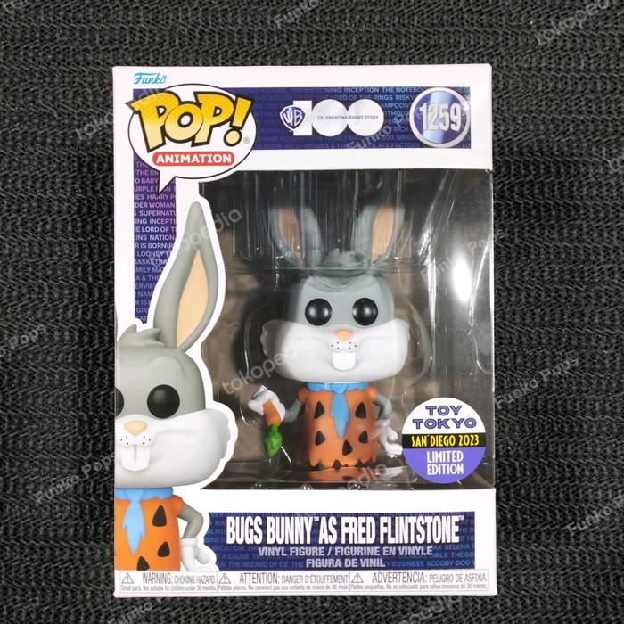 Promo Funko Pop! Looney Tunes Bugs Bunny as Fred Flintstone