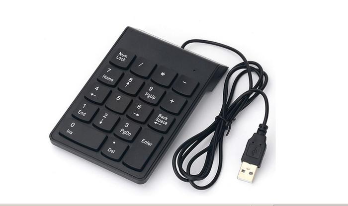 Gambar Keyboard Numeric Numpad Angka Keypad Numeric Keyboard Wireless 2.4GHz - KABEL USB dari Goodaymate Indonesia undefined Tokopedia