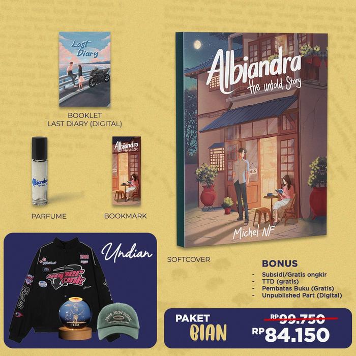 Gambar Buku Novel Albiandra The Untold Story - Michel NF - Tekad - Bumifiksi - Paket Bian dari Bumi Fiksi Makassar undefined Tokopedia