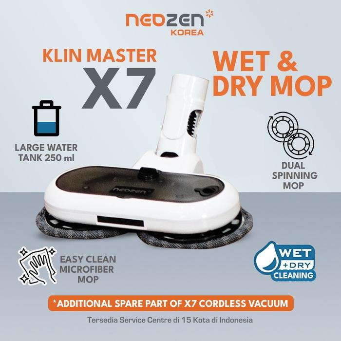 Gambar Neozen Cordless Vacuum Cleaner X7 - Vacuum Nirkabel - X7 + Wet&Dry - Wet & Dry Mop dari TOKEBI Official undefined Tokopedia