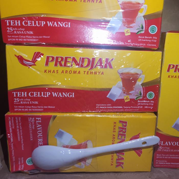 Gambar Teh celup prendjak 1 dus isi 50 dari Sesuapnasi.jtngr undefined Tokopedia