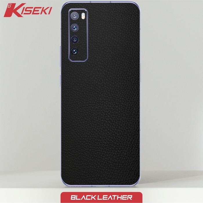 Gambar Kiseki Skin  Huawei nova 7 On Back Case Carbon Leather Custom - Black leather dari Kiseki Skin undefined Tokopedia