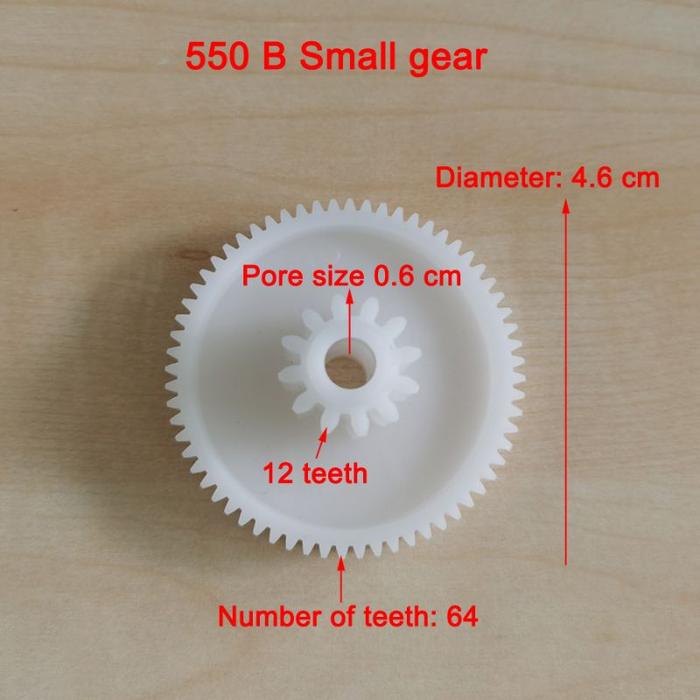 Gambar Gear Gearbox Mobil Aki 550 B Gear Girbox Girbok Mobil mainan Anak - S / 1PCS dari Cyber-MM undefined Tokopedia