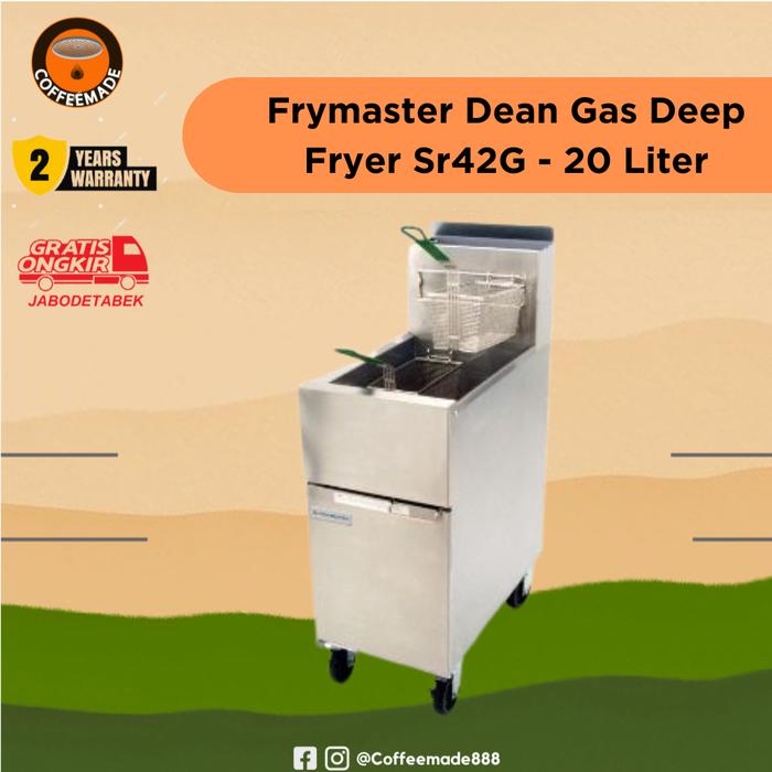 Gambar Cooking Line Gas Deep Fryer Dean Model SR42G Kapasitas 20 Liter dari Coffeemadee undefined Tokopedia