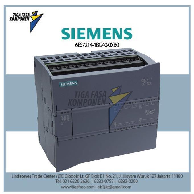 6ES7214-1BG40-0XB0 Bộ lập trình PLC Siemens S7-1200 CPU 1214C AC/DC
