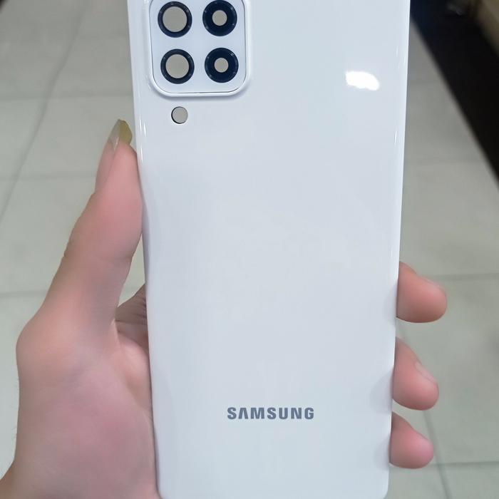 Gambar Backdoor Samsung galaxy A22 4G ORI 100% - Putih, tnp lensa hitam dari Magine sparepart undefined Tokopedia