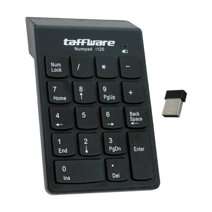 Gambar Keyboard Numeric Numpad Angka Keypad Numeric Keyboard Wireless 2.4GHz - WIRELESS DONGLE dari Goodaymate Indonesia undefined Tokopedia