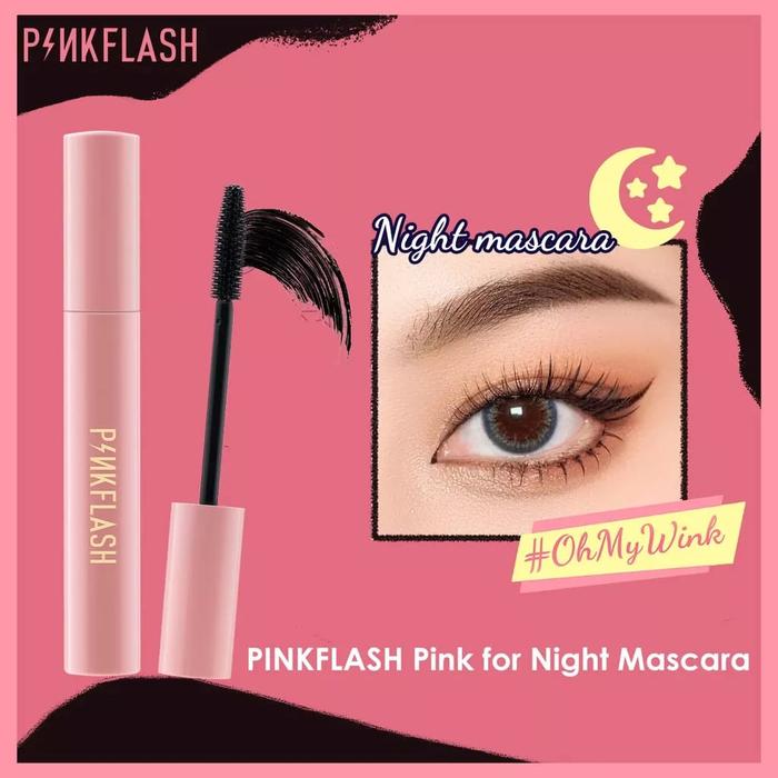 Gambar Pinkflash Mascara E08 Oilproof Curl Mascara | Mascara - 02Long(Black) dari Inimelmel Online Shop undefined 5 Tokopedia