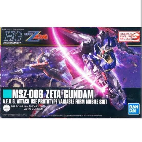 Gambar 1/144 HGUC Zeta Gundam - Gunpla Evolution Project dari Robin&#39;s Hobby Cave X undefined Tokopedia