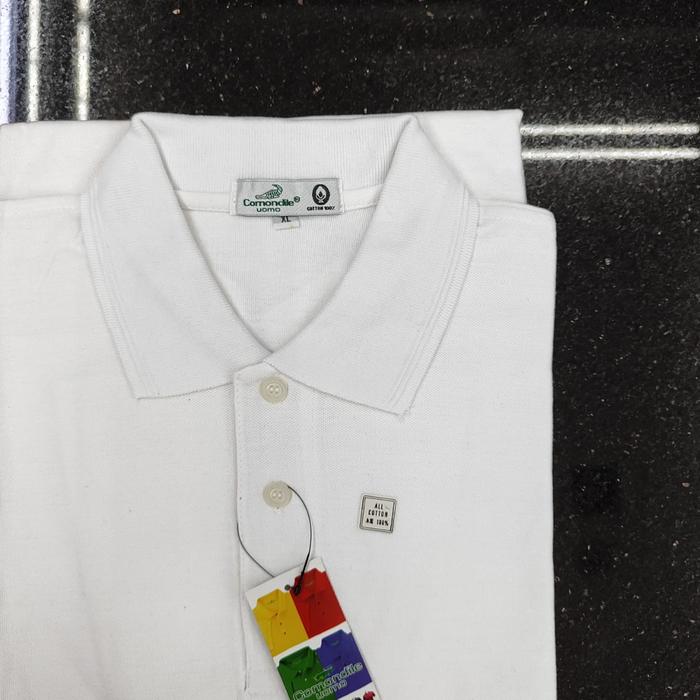 Gambar POLO SHIRT POLOS COMONDILE PRIA/WANITA (unisex) 15.18 - Hitam, XL dari Lucien Foncel Shop undefined 5 Tokopedia