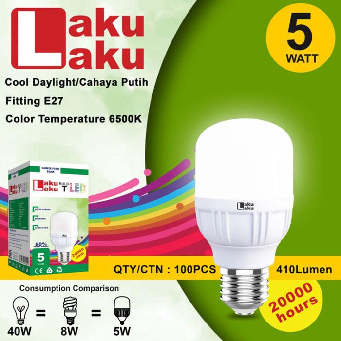 Gambar LAKU-LAKU Lampu LED CAPSULE 5W / 10W / 15W / 20W / 30W / 40W MURAH - 5WATT dari EDISON ELECTRIC undefined Tokopedia