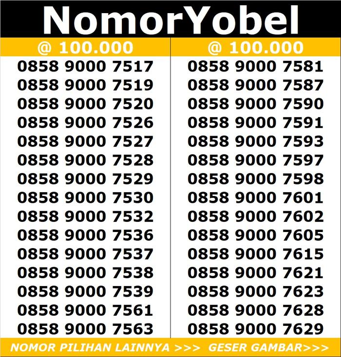 Gambar Nomorcantik kartu perdana indosat ooredoo im3 mentari dari NomorYobel undefined Tokopedia
