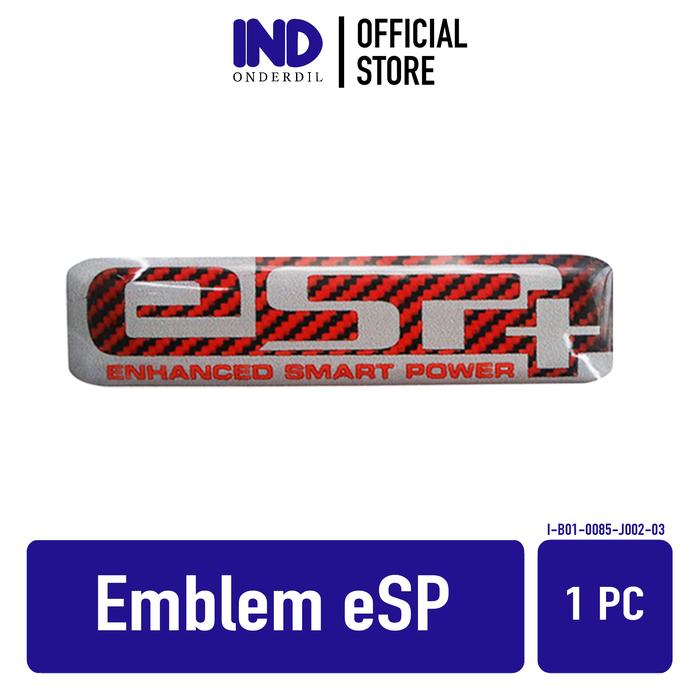Gambar Emblem 3D eSP Esp+ Stiker Sticker Timbul Thailand Chrome Biru Kuning - eSP+ Merah CBN dari IND Onderdil undefined Tokopedia