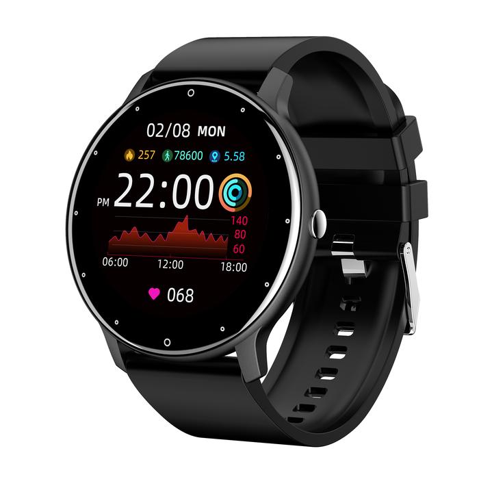 Gambar BIDEN Smart Watch Pria Full Touch Screen Phone Call Wireless Charge - Hitam dari biden watch ID undefined Tokopedia