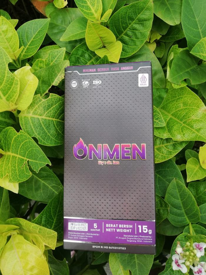 Gambar ONMEN Minuman Serbuk Stamina Vitalitas Pria Asli Rasa Anggur Herbal - 1 BOX ONMEN dari Archie Shop Indonesia undefined Tokopedia