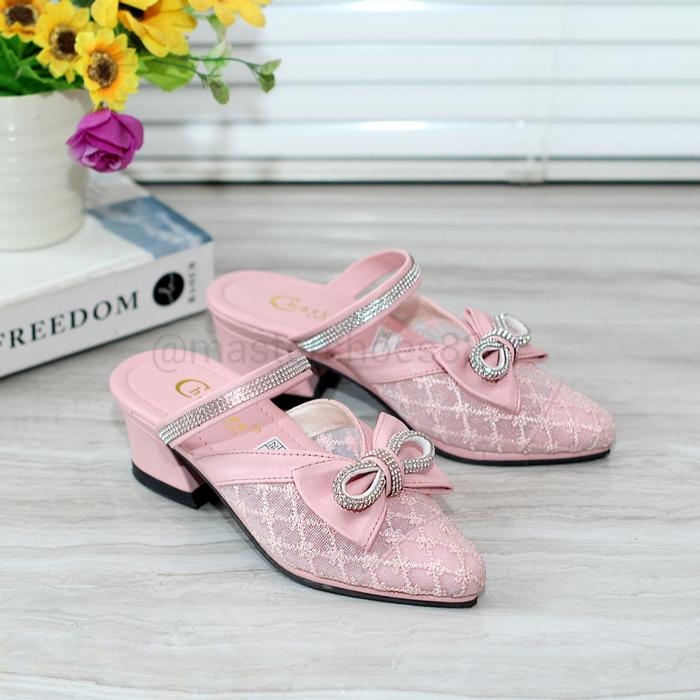 Gambar MASTER CA02 - Sandal bapau anak perempuan terbaru/sepatu sendal pesta anak termurah - Pink, 26 dari Master shoes_NEW undefined Tokopedia