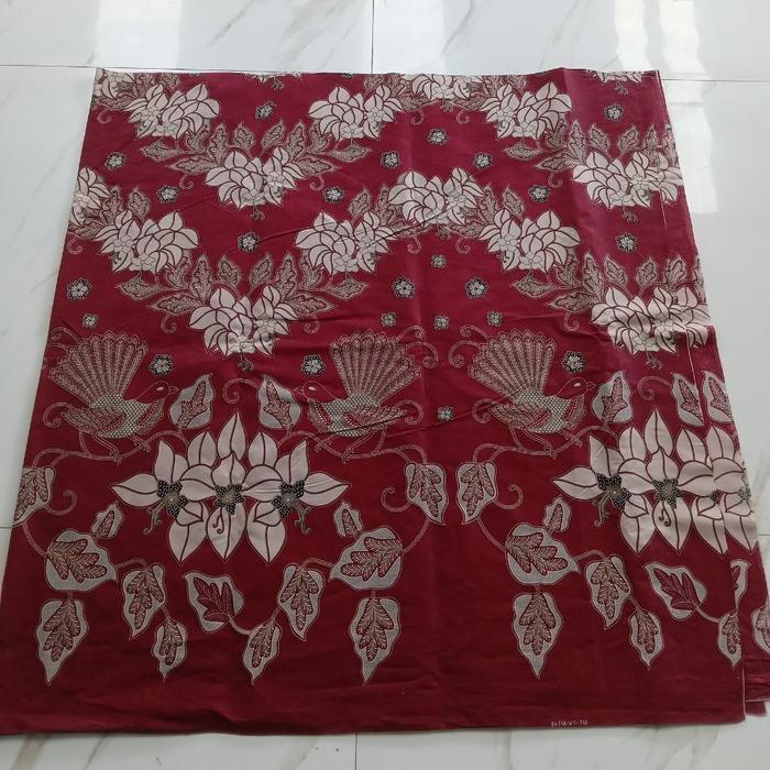 Gambar kain batik meteran kain katun motif - motif 1 dari MustiBatik undefined Tokopedia