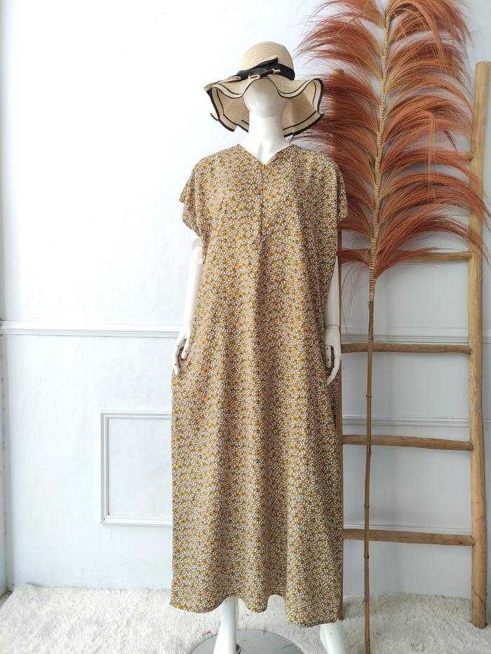 Gambar Daster Habel/CSL Semata Kaki Jumbo Busui Bahan Rayon LD 120 - LUCI A dari Risty Daily Wear undefined Tokopedia