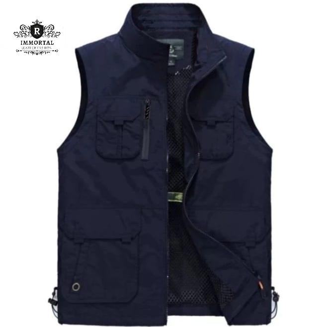 Gambar ROMPI CUSTOM/ VEST ROMPI CUSTOM LOGO/ ROMPI OUTDOOR/ ROMPI KEREN - NAVY, S dari IMMORTAL FASHION 02 undefined Tokopedia