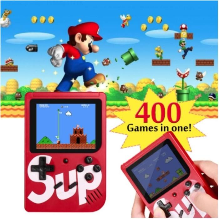 Gambar Gameboy 2 Player Retro Mini 400 in 1 SUP / Game Box Portable Game Boy - Gameboy SUP dari Gadgeteers undefined Tokopedia