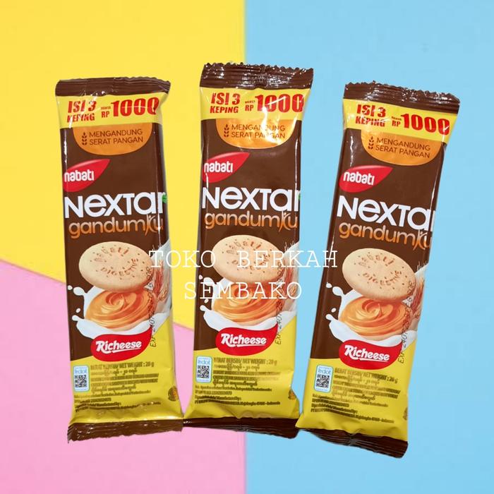 Gambar Nabati Nextar GandumKu Richeese 1Pack isi 10pcs dari Toko Berkah Sembako. undefined Tokopedia