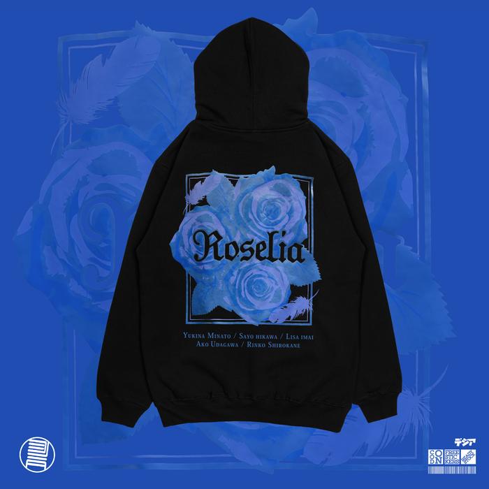 Gambar Hoodie Roselia BanG Dream Music Anime Manga Wibu Jumper Jepang DJA - Hitam, M dari DJA CLOTH undefined Tokopedia