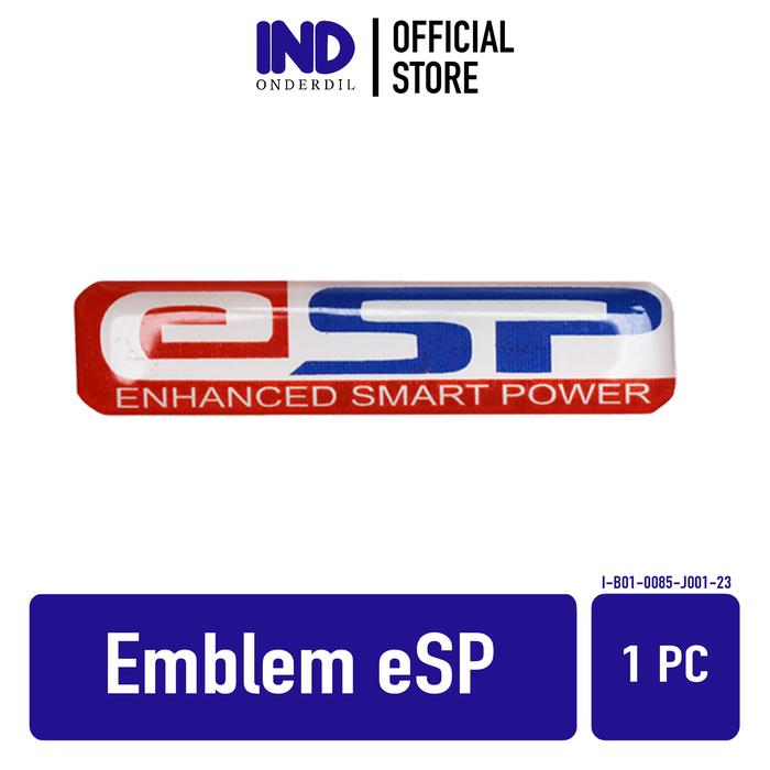 Gambar Emblem 3D eSP Esp+ Stiker Sticker Timbul Thailand Chrome Biru Kuning - eSP Merah Biru dari IND Onderdil undefined Tokopedia