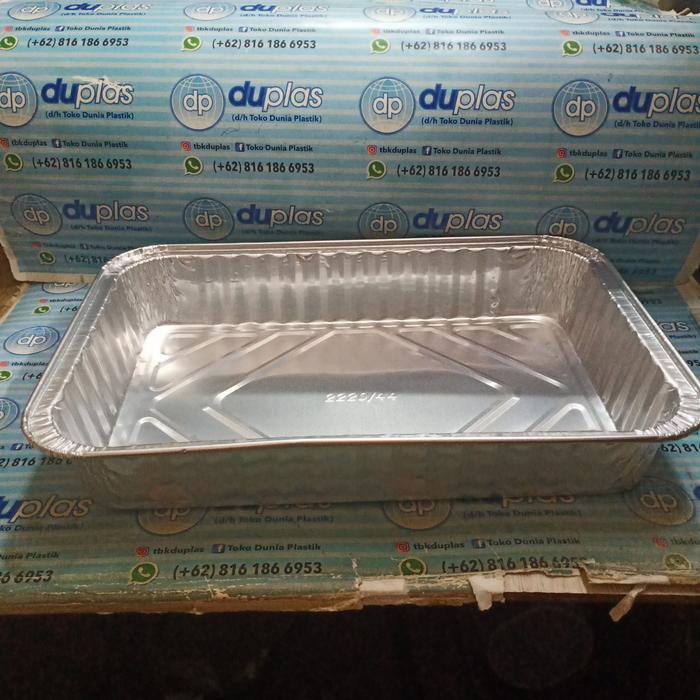 Gambar Alumunium Foil Tray Kotak 2220/44 20 x 30 cm dari Tbk Duplas undefined Tokopedia