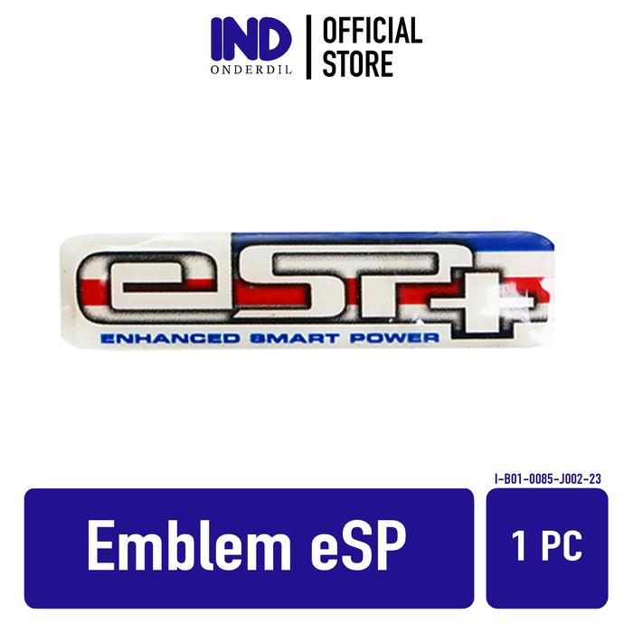 Gambar Emblem 3D eSP Esp+ Stiker Sticker Timbul Thailand Chrome Biru Kuning - eSP+ Thailand dari IND Onderdil undefined Tokopedia