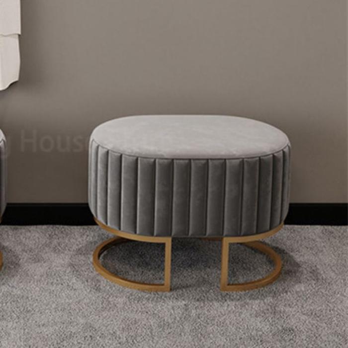 Gambar STOOL BENCH STAINLESS // SOFA BENCH STAINLESS - Abu-abu dari RAAF FURNITURE undefined Tokopedia