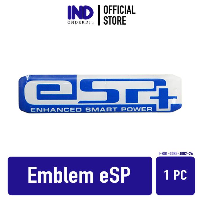 Gambar Emblem 3D eSP Esp+ Stiker Sticker Timbul Thailand Chrome Biru Kuning - eSP+ Biru Putih dari IND Onderdil undefined Tokopedia