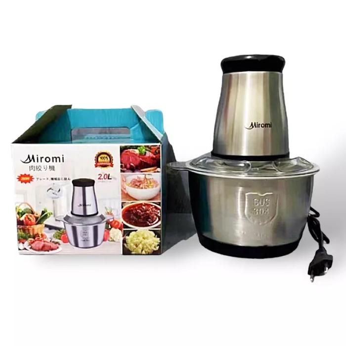 Gambar blender daging stainless blender stainless Chopper blender Daging 2L - chopper daging dari Happystar12 undefined Tokopedia