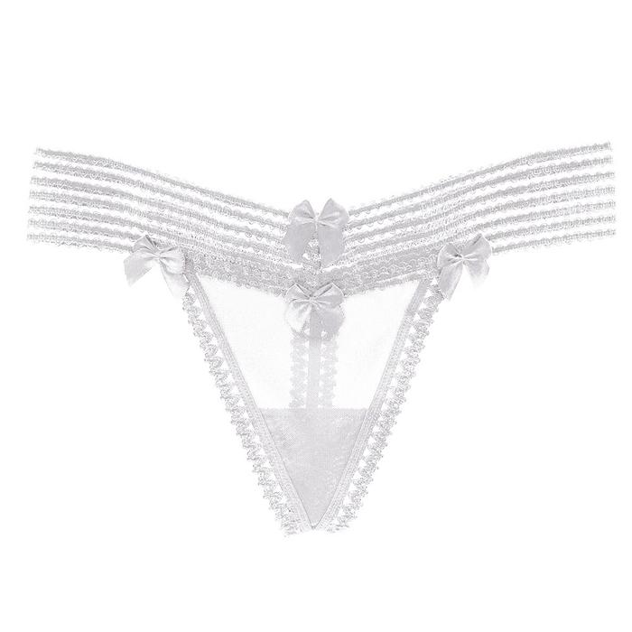 Gambar Celana Dalam Wanita Sexy hot gString ultratipis Low Waist Thongs C259 - Putih, All Size dari Dezenna undefined Tokopedia