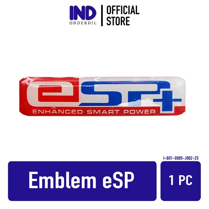 Gambar Emblem 3D eSP Esp+ Stiker Sticker Timbul Thailand Chrome Biru Kuning - eSP+ Merah Biru dari IND Onderdil undefined Tokopedia
