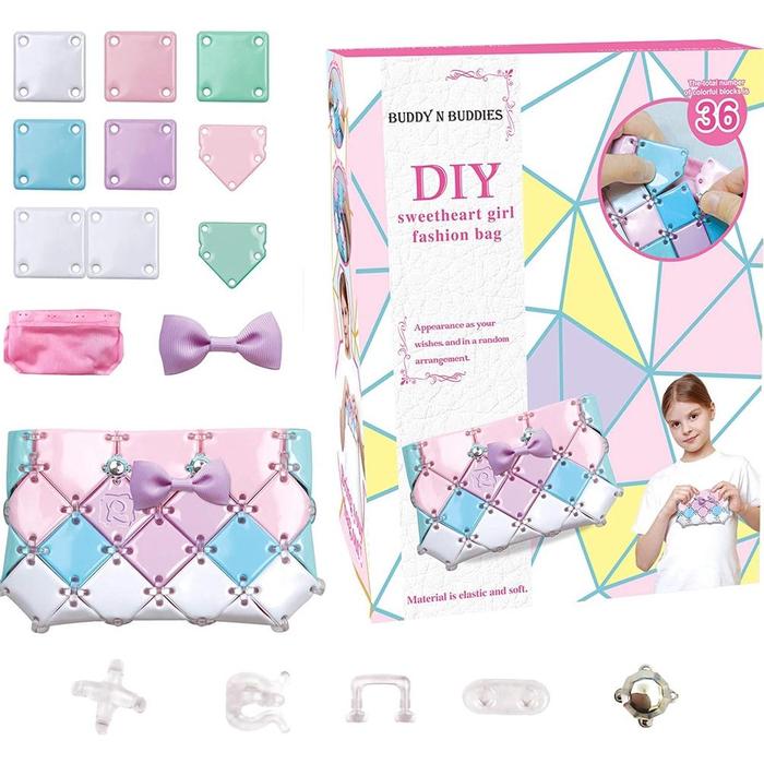 Gambar Kerajinan Anak untuk Tas DIY Membuat Dompet Fashion Anda Sendiri untuk - 36pcs dari ekha citra undefined Tokopedia