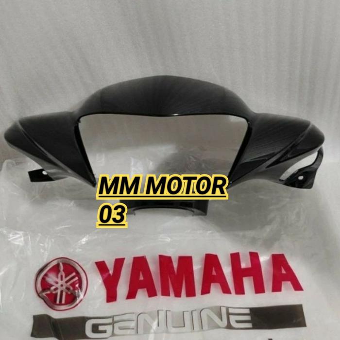 Gambar COVER BATOK DEPAN BELAKANG MIO J YAMAHA ORIGINAL YGP - Hitam Glossy dari MM MOTOR03 undefined Tokopedia
