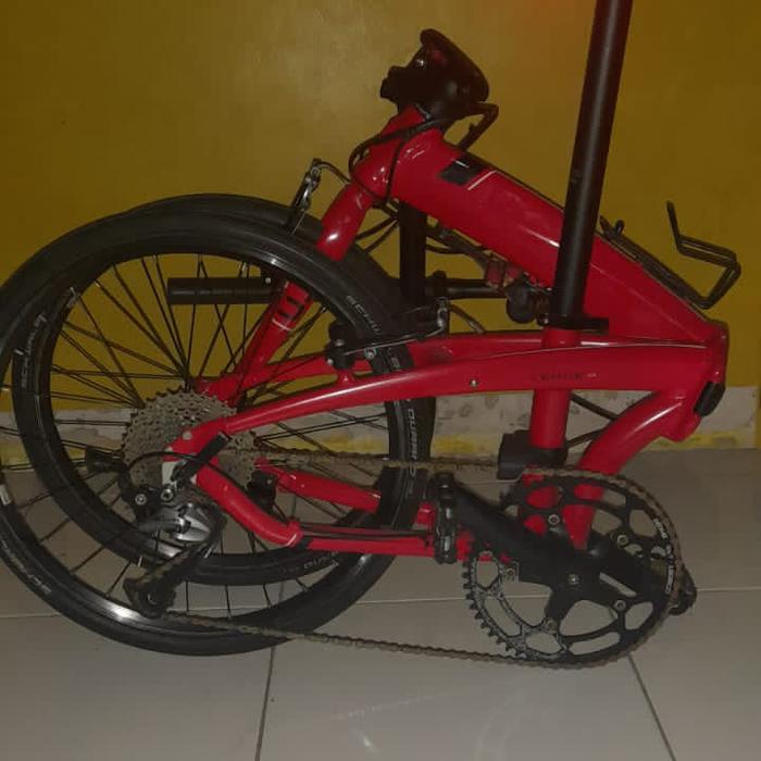 Jual sepeda lipat tern verge d9 merah Kota Depok Rullyyyy