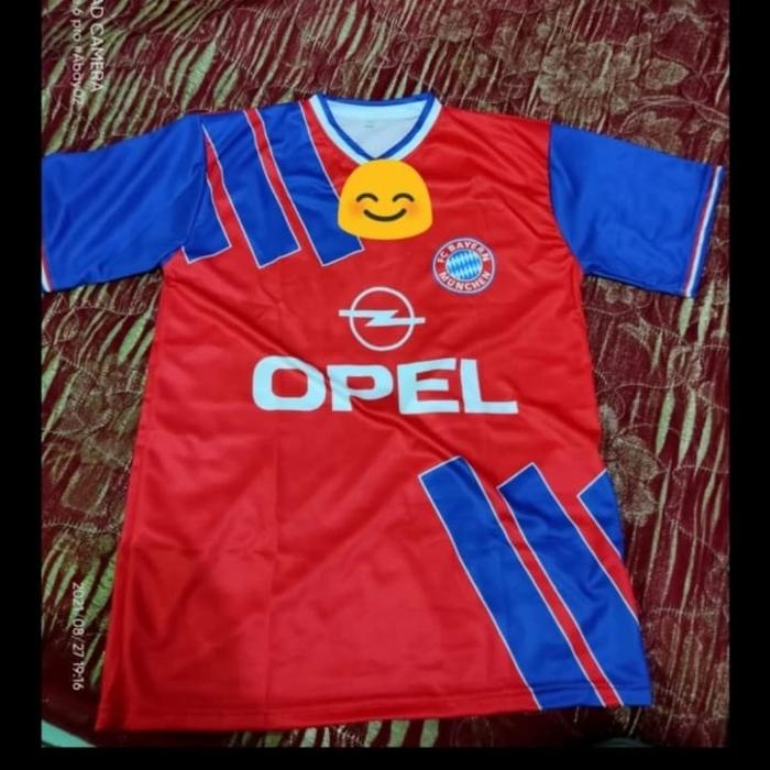 Gambar Jersey Mln 2008/Jersey Bayern Munchen 1993/Jersey Training Munchen 06 - 1993 home, S dari luckymesupply undefined Tokopedia