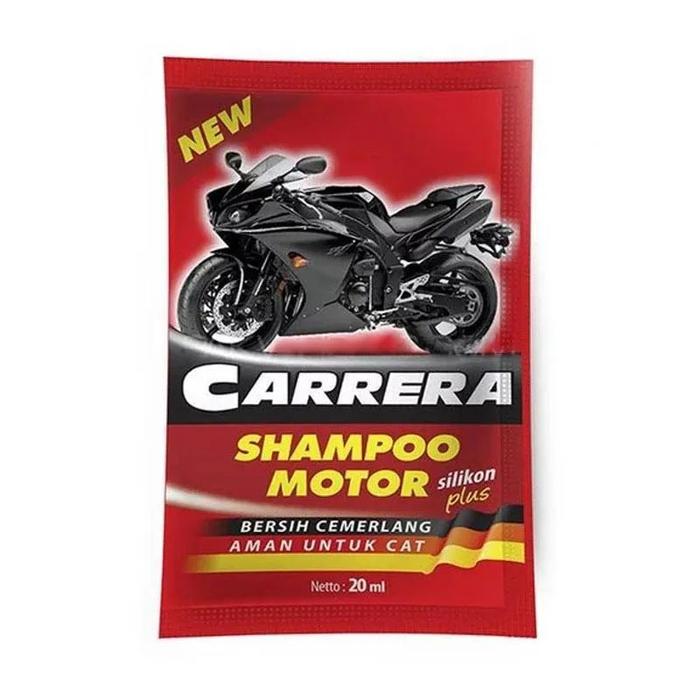 Gambar KIT Motor Shampoo Sachet 15 ml Shampo Sabun Cuci Motor Jadi Mengkilat - Carrera 20 ml dari Garasi Foto Printing undefined Tokopedia